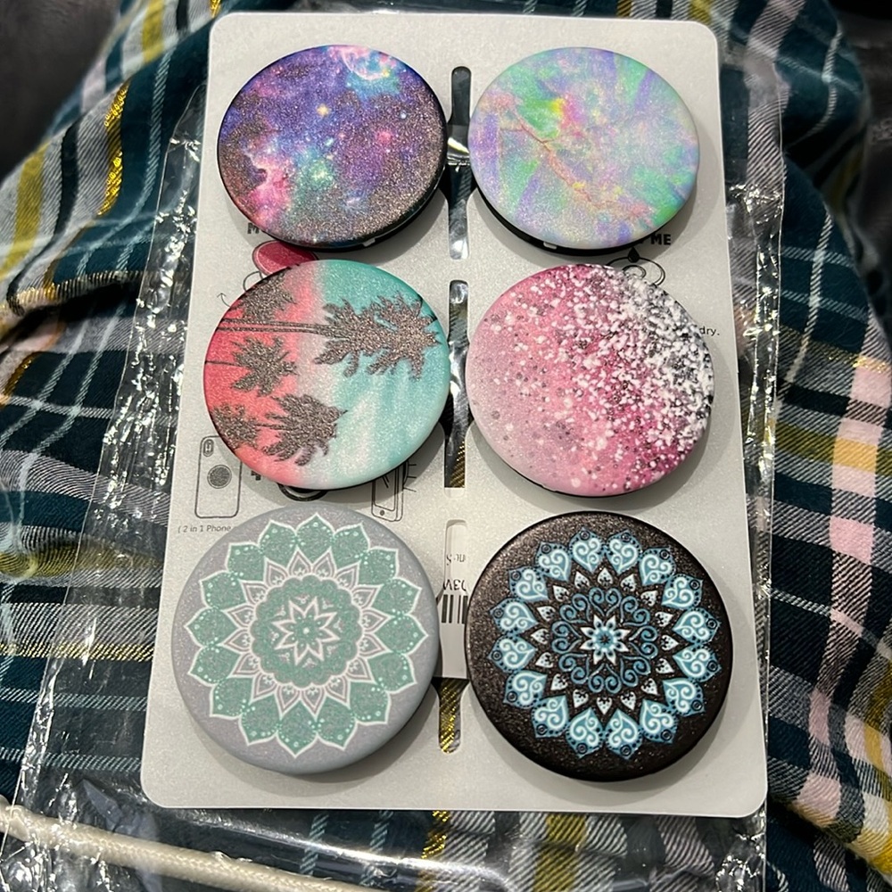 6pk phone grips
